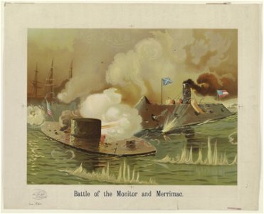Battle of the Monitor and Merrimac LCCN2003674785