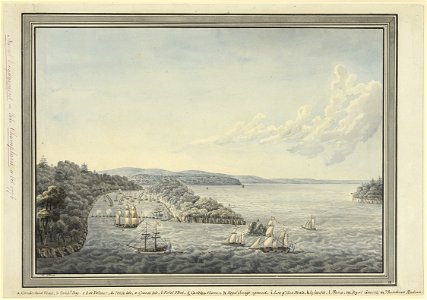 Battle of Valcour Island, 1776 RCIN 734022