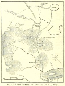 Battle of Ulundi map