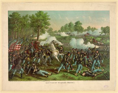 Battle of Wilson's Creek-Aug. 10, 1861-Union (Gen. Lyon) ... Conf. (Gen. McCulloch) ... LCCN91482217