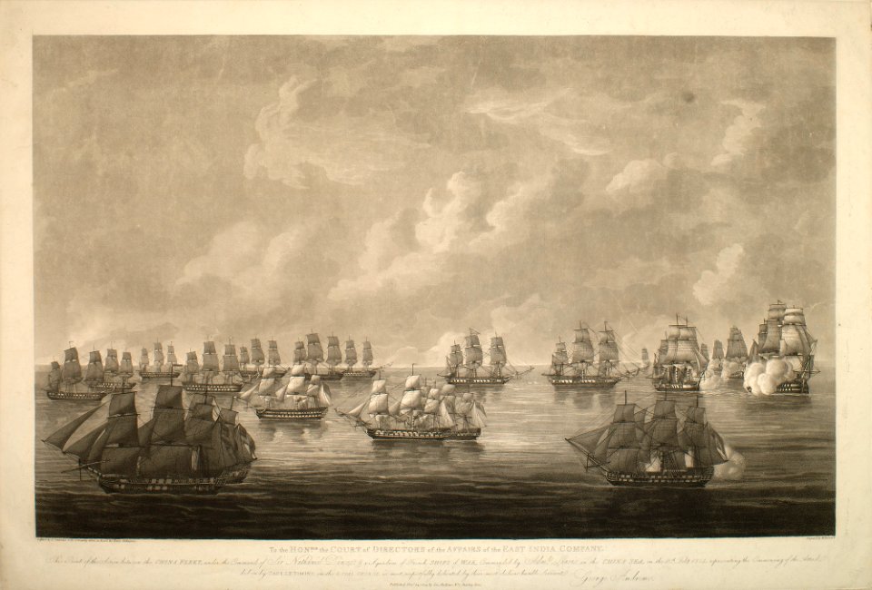 Battle of Pulau Aur, 1804 RCIN 735111.a
