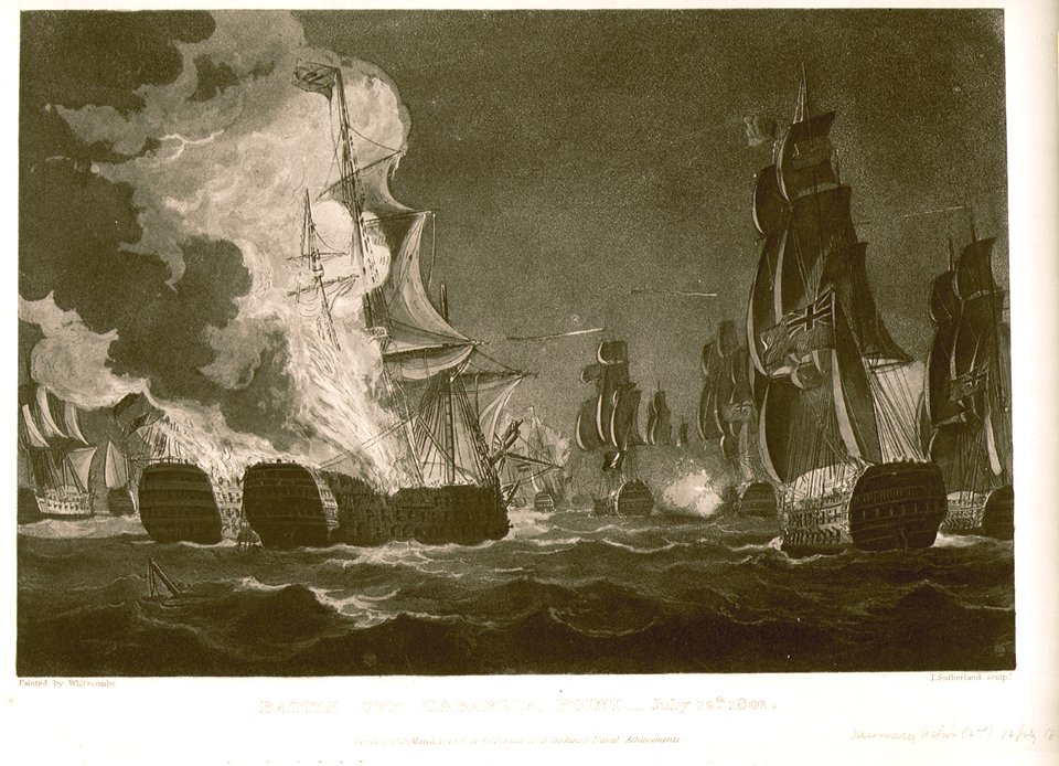 Battle off Cabareta Point - July 12th 1801