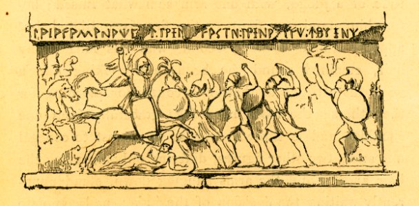 Battle scene - Fellows Charles - 1839