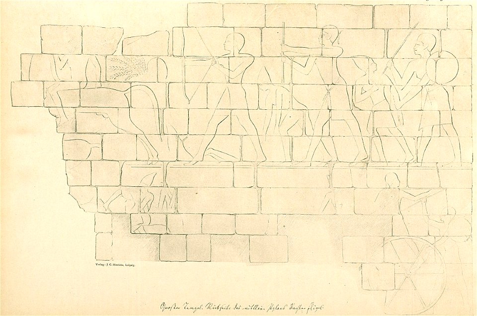 Battle scene, Jebel Barkal