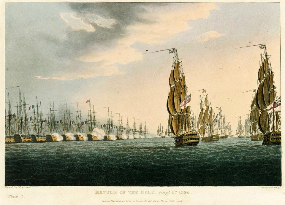Battle of the Nile, Augt. 1st 1798 RMG PU5565
