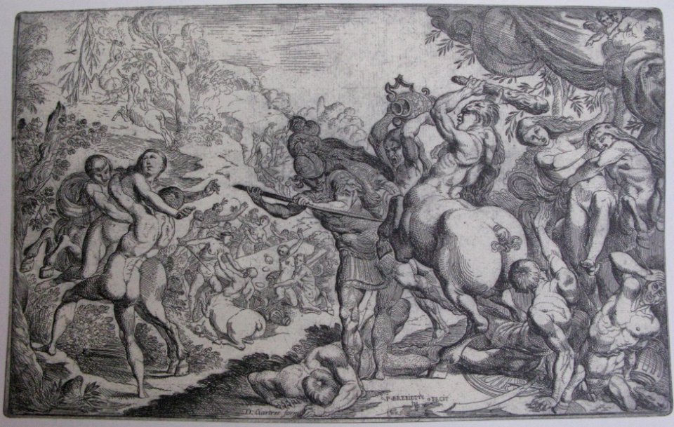 Battle of the Lapiths & Centaurs, Iconotheca Valvasoriana