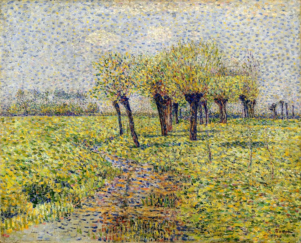 Paul Baum - Sint Anna ter Muiden, Weiden am Bach