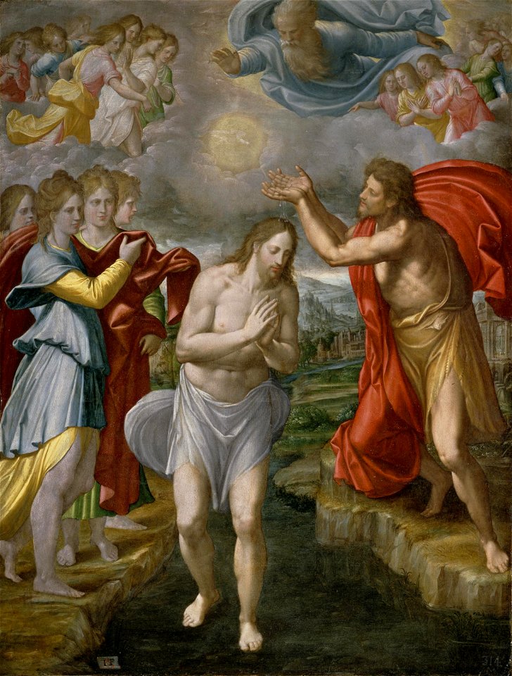 Bautismo de Cristo de Navarrete el Mudo