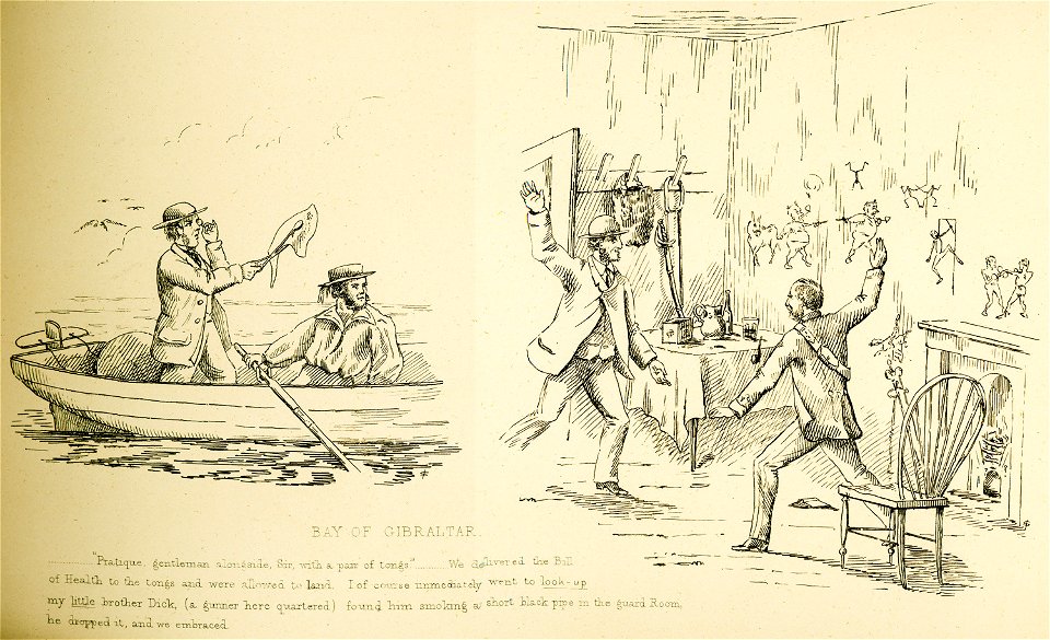 Bay of Gibraltar - O’hara (smith) - - 1859