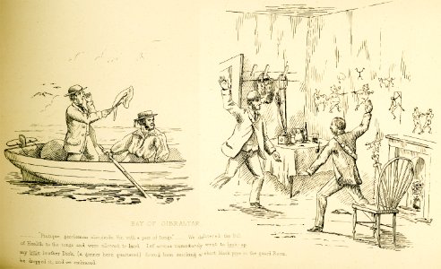 Bay of Gibraltar - O’hara (smith) - - 1859