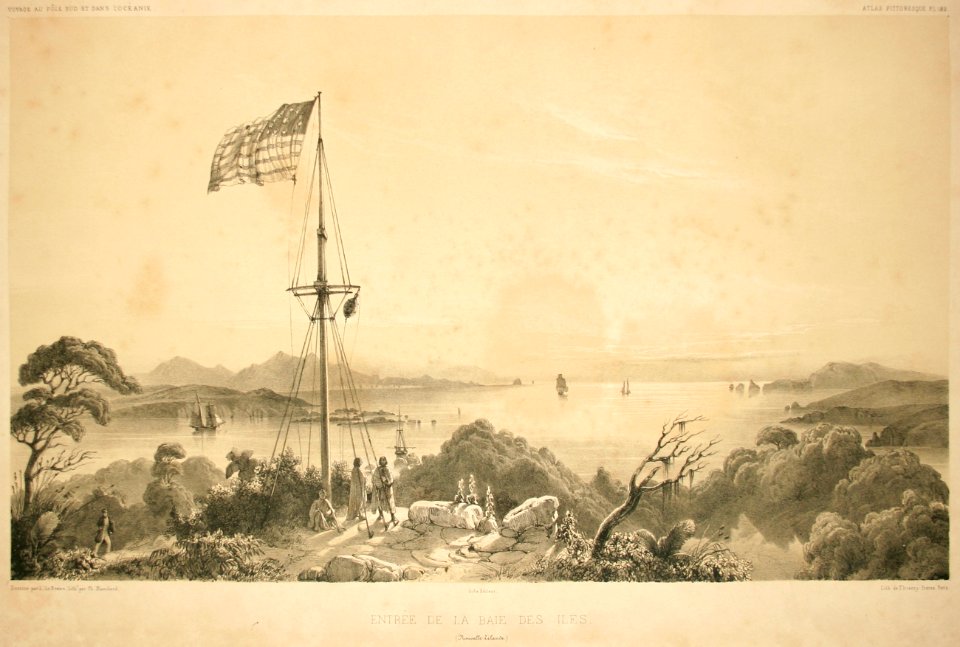 Bay of Islands, Atlas pittoresque pl 182