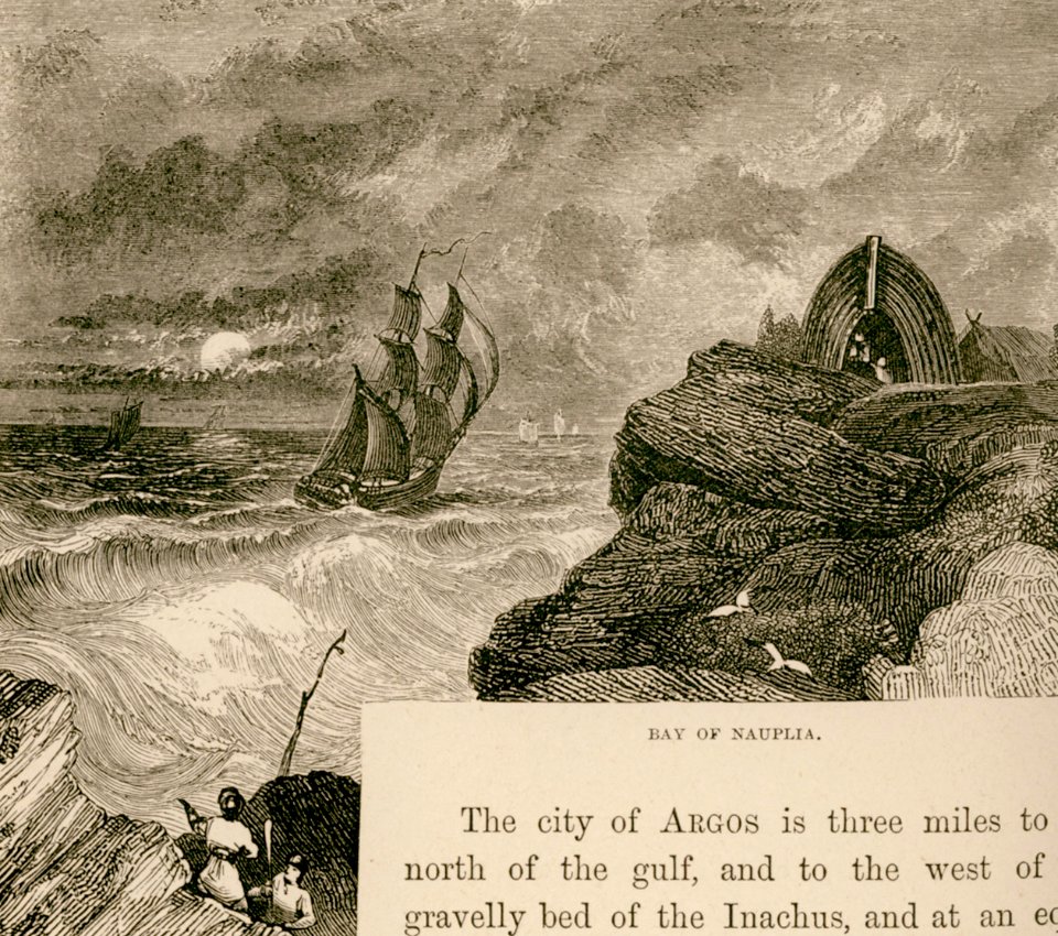 Bay of Nauplia - Wordsworth Christopher - 1882