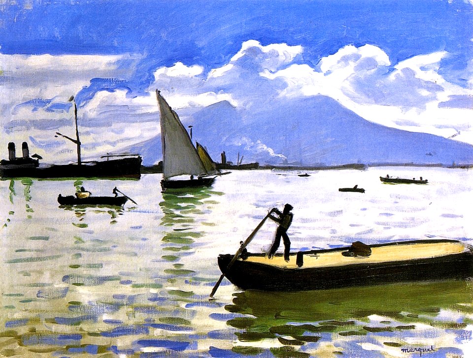 Bay of Naples Albert Marquet (1909)