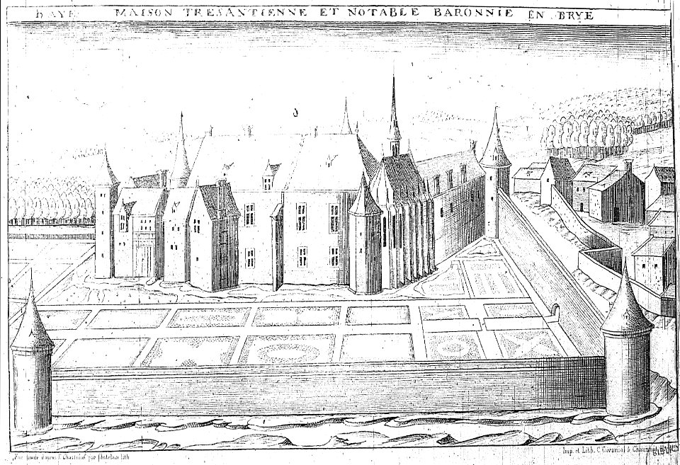 Baye chateau médiéval bmr 71 018