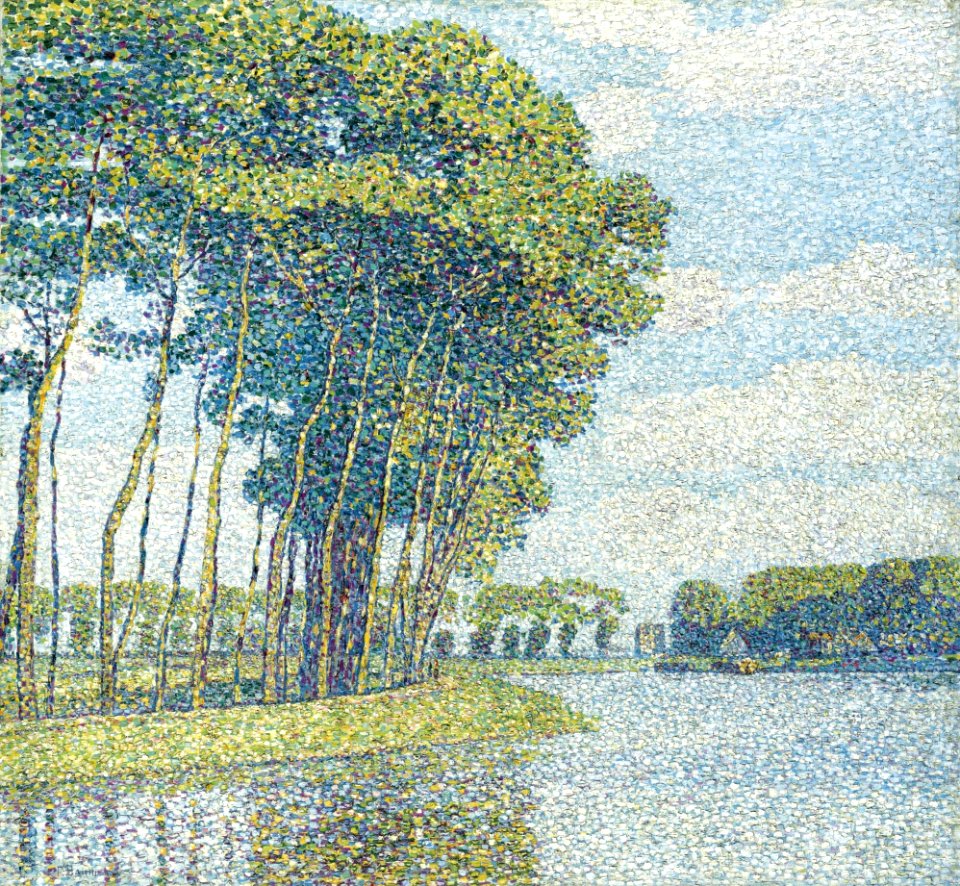 Paul Baum Bäume am Kanal