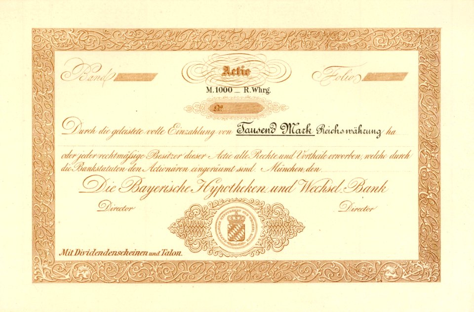 Bayerische Hypotheken- und Wechsel-Bank 1893