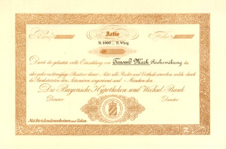 Bayerische Hypotheken- und Wechsel-Bank 1893