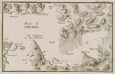 Baye de Smyrne - Tournefort Joseph Pitton De - 1717