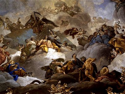 Bayeu y Subias, Francisco - Providence Presiding over the Virtues and Faculties of Man