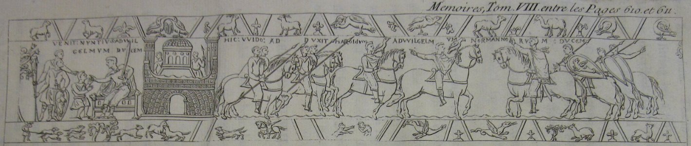 Bayeux Tapestry de Montfaucon 5