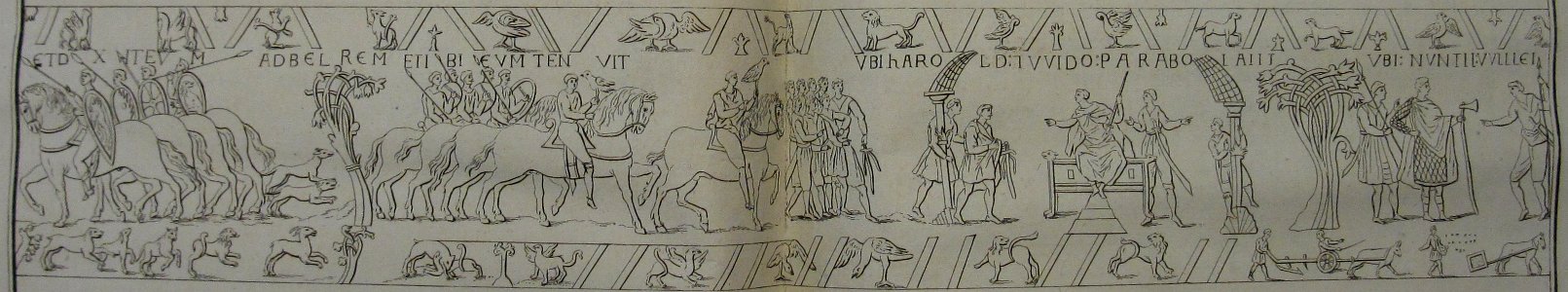 Bayeux Tapestry de Montfaucon 3