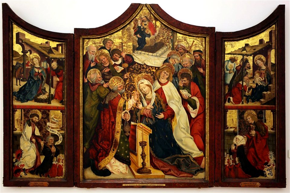 Bayerisch von 1510 - Marientodaltar - WAF 56 - Bavarian State Painting Collections