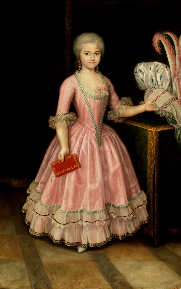 Bayeu, Ramón - The Infanta María Amalia of Spain
