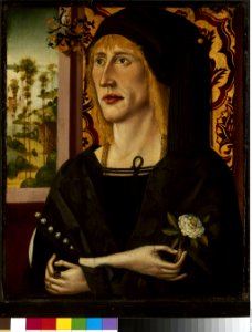Bayerisch(^) um 1485 - Hans Hofer (Hoffer) Rückseite, Wappen - 12422 - Bavarian State Painting Collections