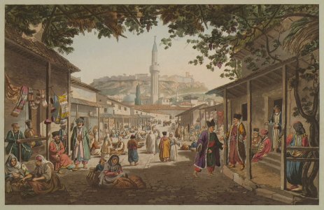 Bazar of Athens - Dodwell Edward - 1819