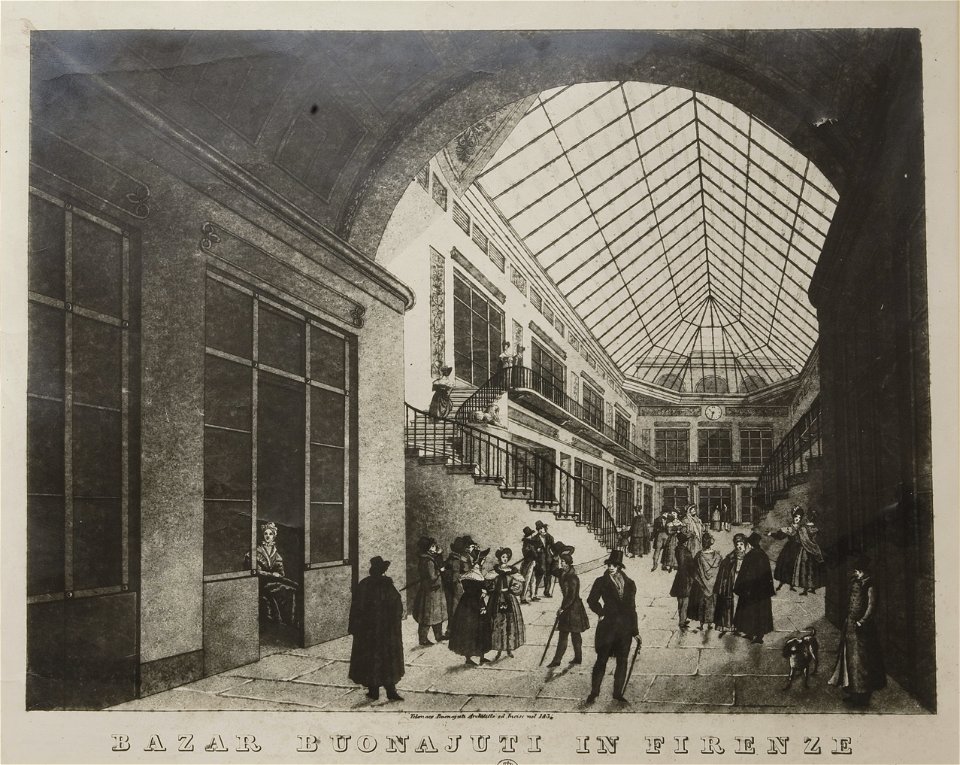 Bazar Buonajuti, Firenze 1834 - san dl SAN IMG-00001334 (cropped)