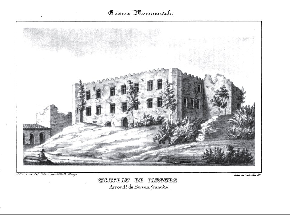Bazas - château de Fragues