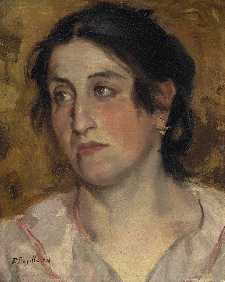 Bazille - Portrait de femme, 1868, 5766526