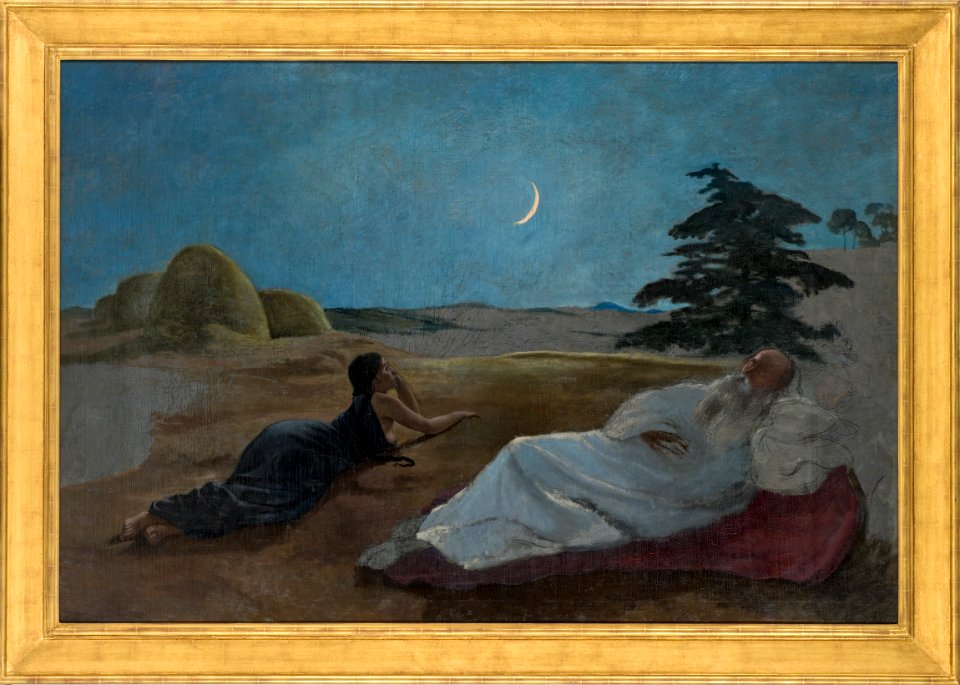 Bazille - Ruth et Booz, Vers 1870, 2004.13.1