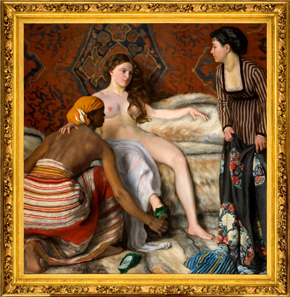 Bazille - La Toilette, 1870, 18.1.2
