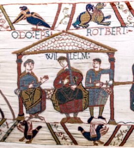 Bayeux Tapestry scene44 William Odo Robert