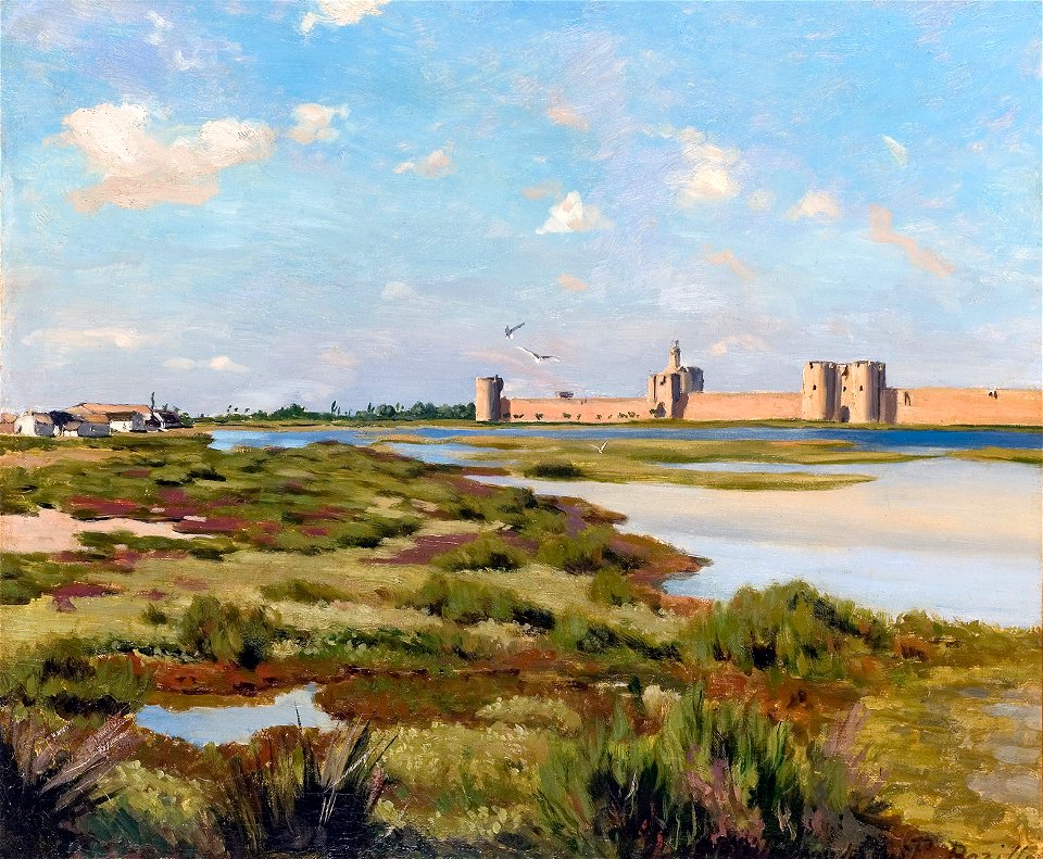Bazille, Frédéric - Aigues-Mortes