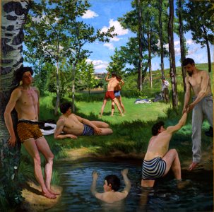 Jean Frédéric Bazille - Scène d'été