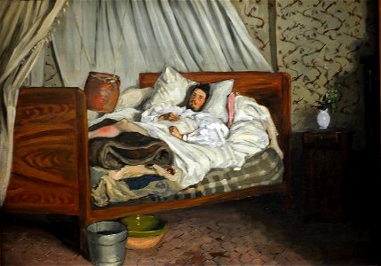 Bazille L'Ambulance improvisée 1865