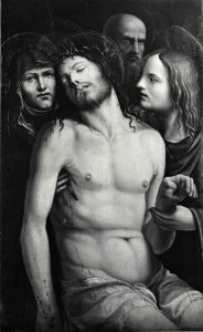 Bazzi Giovanni Antonio, Cristo in pietà tra la Madonna, san Giovanni Evangelista e Nicodemo, 39641