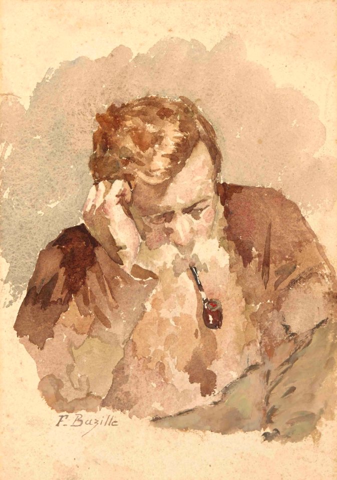 Bazille - L'homme à la pipe, 1869, 5879200