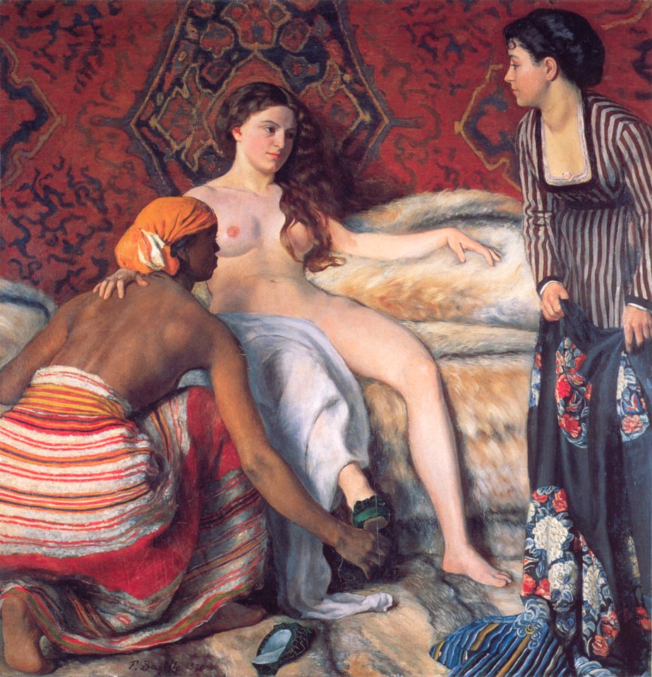 Bazille La Toilette