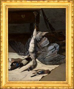 Bazille - Nature morte au héron, 1867, 898.5.2