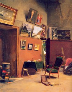 Bazille Sutdio in the rue de Furstenberg