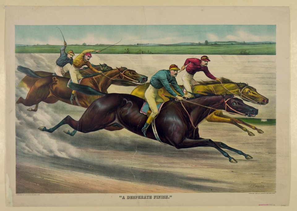 A desperate finish LCCN91795887