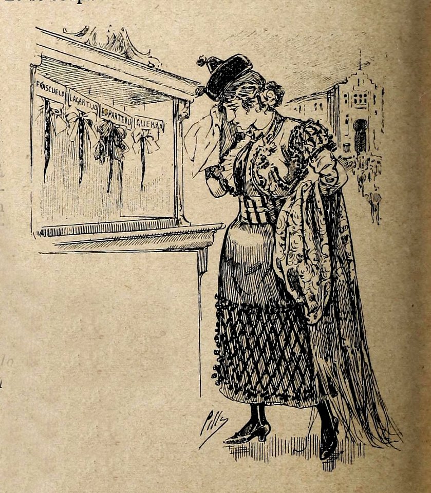 1894-07-14, Blanco y Negro, Llorando, Cilla
