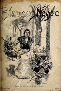 1894-06-23, Blanco y Negro, En la verbena de San Juan, Huertas