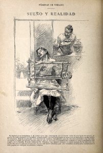 1894-09-08, Blanco y Negro, Páginas de verano, Sueño y realidad, Huertas