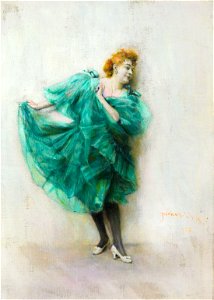 Władysław Podkowiński - Tancerka 1894