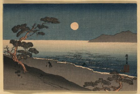 A fairy moon and a lonely shore LCCN2008680225