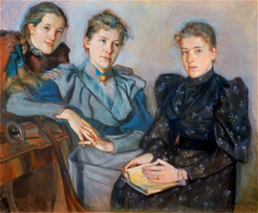 Stanisław Wyspiański - Portret panien Bobrówien 1894